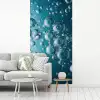 Luchtbellen - Dynamisch - Blauw fotobehang vinyl groot -woonkamer