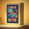 Dino - Raket - Kleurrijk Light Box met kabel klein -zzzz_3d_website