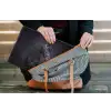 Portret - Paard - Donker laptophoes neopreen klein -tas