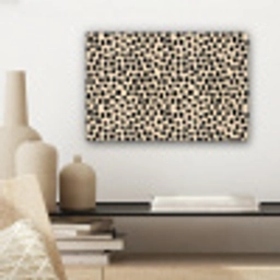 Stippen - Patroon - Zwart canvas 2cm klein 34 -sfeer6