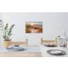 Duin - Planten - Zonsondergang - Strand - Zee Muursticker klein -eettafel