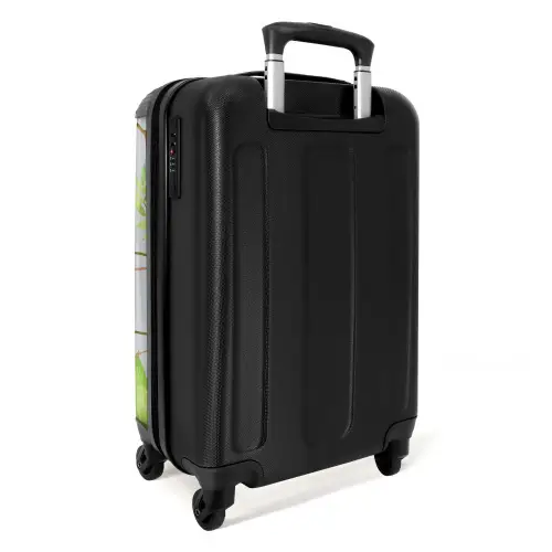 Diertjes in de jungle NBS - Handbagage koffer - Kinderen Unisex middel -achterkant
