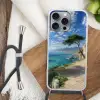 Rotsen - Kustlijn - Boom - Bergen Hoesje iPhone 16 Pro Max met koord klein -sfeer4