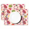 Roze - Kleuren - Fruit - Patroon Placemat vinyl groot 368 -zzsfeer2_Kitchenyeah-website