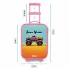 Monstertruck met Graffiti Print in het Zand Kinderkoffer - Roze klein -productfoto_formaten