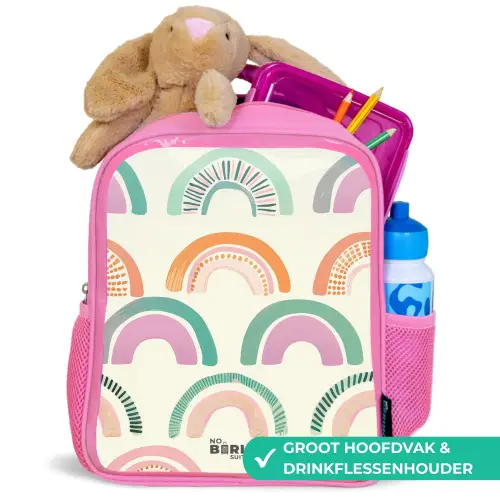 Regenbogen Kinderrugzak - Roze middel -inhoud_NL