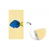 Blauw - Dory - Vis - Staartvin fotobehang vinyl groot -3d