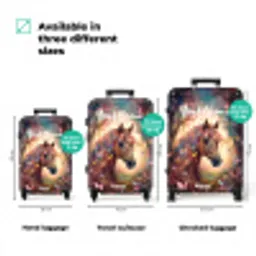 Vlindermerrie NBS - Handbagage koffer - Kinderen Unisex middel zzzzzzVergelijking_3EN