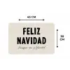 Kerst - Quotes - Feliz navidad - Kerstmis - Feestdagen Placemat vinyl groot -specs