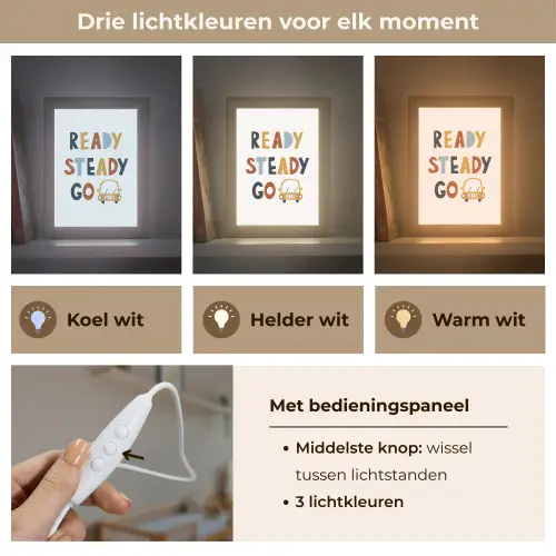 Auto - Quote - Kleuren - Voertuigen Light Box met kabel klein -USP_lichtkleurNL