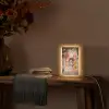 Doorkijk - Boog - Bloemen - Pastel Light Box met kabel (Tafellamp) klein -sfeer4