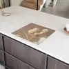 Subtiele Schoonheid in Bloei Inductie beschermer vinyl 3mm middel -sfeer8