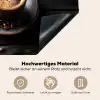 Kop - Koffie - Hout - Bonen Inductie beschemer met haakjes klein -ky-onderkant-de