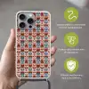 Vintage - Motief - Kleurrijk Hoesje iPhone 16 Pro Max met koord klein 804 -sfeer2_NL