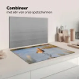 Vogel - Steltloper - Water - Natuur Inductie beschermer vinyl 3mm klein -wsfeer7_website