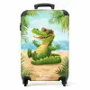 alfredo-alligator NBS - Handbagage koffer - Kinderen Unisex middel -productfoto_recht