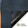 Abstract - Vormen - Donkerblauw Deurmat klein -antislip_NL