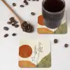 Zon - Abstract - Takken - Oranje onderzetter kurk middel -sfeer2