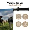 Koe - Tong - Weide Wandkleed katoen klein -sfeer2