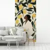 Vrouw - Mand - Citroenen - Bladeren fotobehang vinyl groot -woonkamer