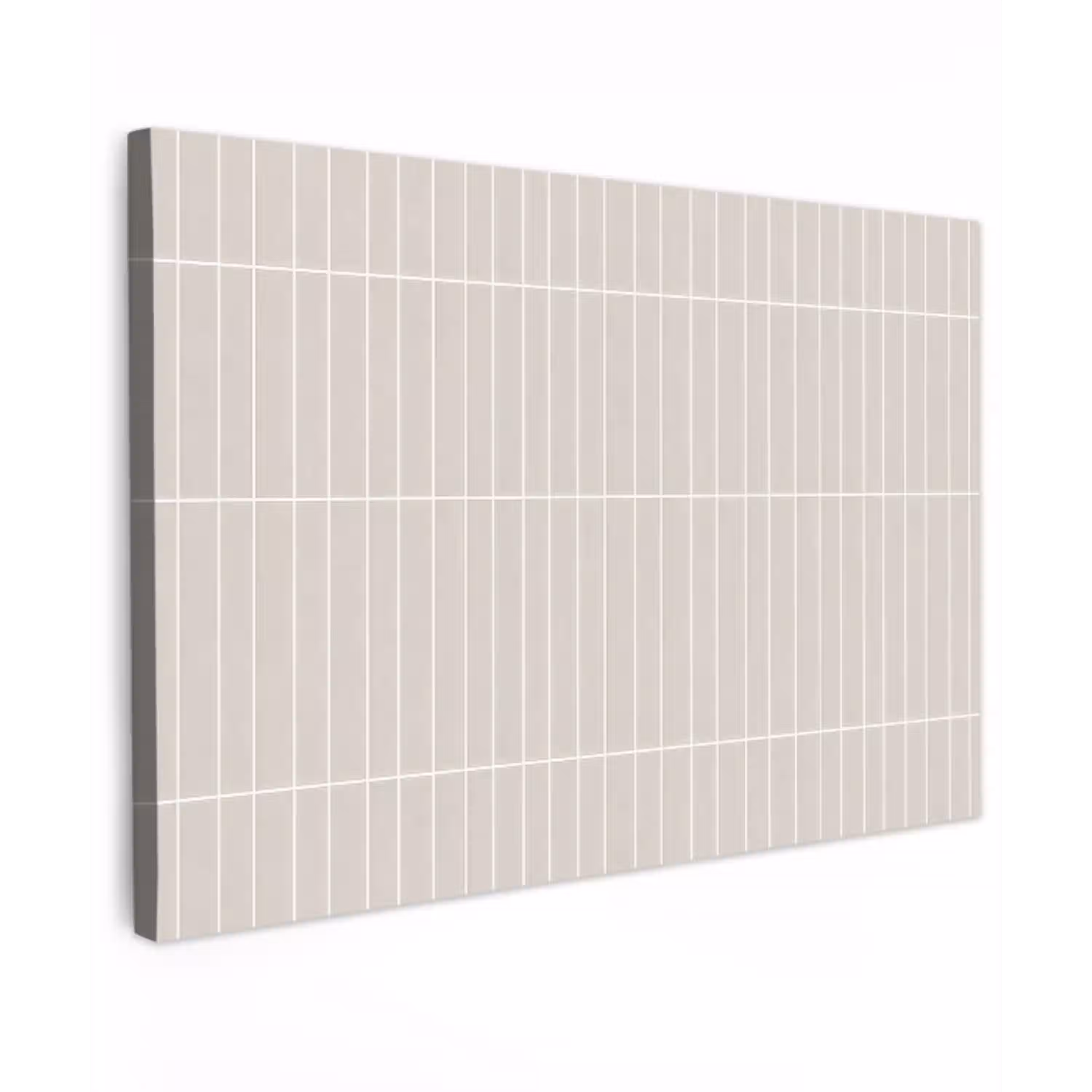 Patroon - Tegels - Zand Tuinposter op houten frame 2 cm dik klein 845 -3d