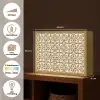 Siertegel - Patroon - Bruin Light Box met batterij (Wandlamp) middel 907 -USP_websiteoverzichtNL