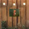 Bloem - Gladiolen - Zalmroze tuinposter los doek klein -sfeer1
