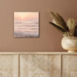 Zon - Strand - Roze aluminium wit klein -sfeer4