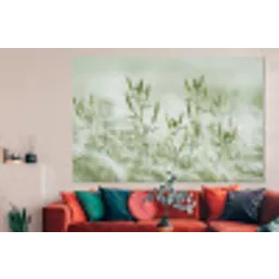 Grassen - Minimalistisch - Groen forex 5mm xxl -woonkamer