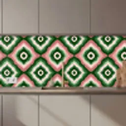 Ontwerp - Organisch - Kleurrijk keuken achterwand 2 middel 871 zz_3dshopping