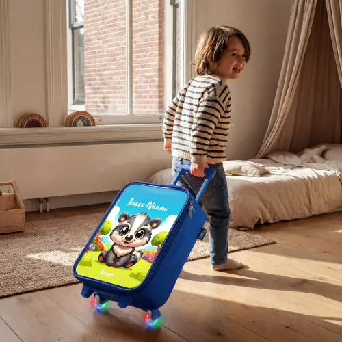 Willy Wipstaart Kinderkoffer - Blauw klein -sfeer1
