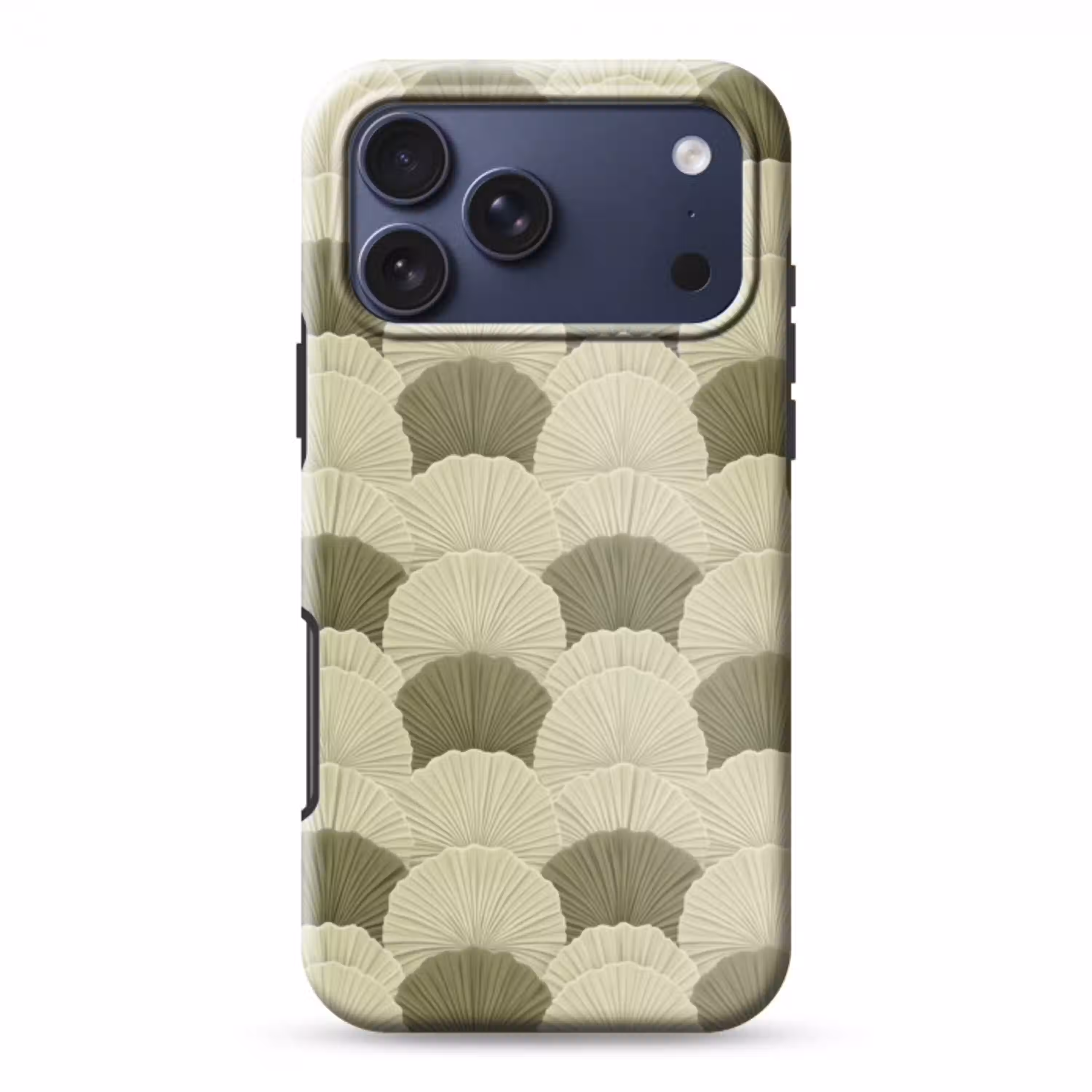 Bladeren - Structuur - Groen Toughcase MagSafe Apple iPhone 17 Pro Max klein 1019 -3d