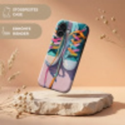 Sneakers - Veters - Kleurrijk - Schaduw Toughcase MagSafe Apple iPhone 17 klein -USP_RandenV_DE