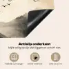 Landschap - Japandi - vogel Inductie beschermer vinyl 3mm middel -sfeer4