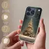 Kerstboom - Bos - Sneeuw - meerkleurig Telefoonhoesje iPhone 17 Pro klein -sfeer3_NL