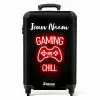 Gaming and Chill NBS - Handbagage koffer - Kinderen Unisex middel -productfoto_recht
