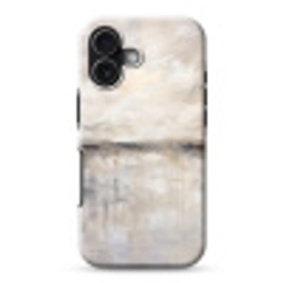 Landschap - Horizon - Natuur - Abstract - Neutraal Toughcase MagSafe Apple iPhone 17 klein -3d