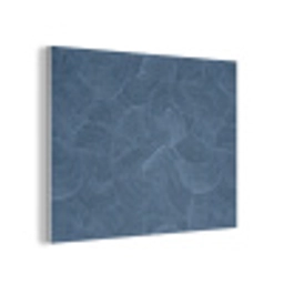 Golven - Textuur - Patroon - Blauw PET vilt klein 837 -3d