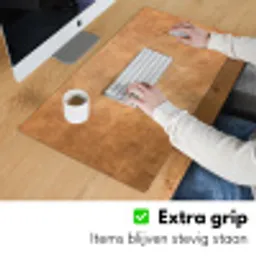 leer-structuur-lederlook-bruin Muismat XXL klein -sfeer3