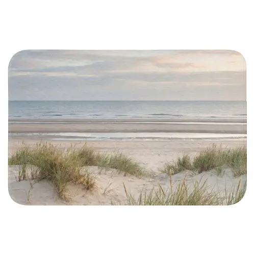 Zandstrand - Bewolkt - Duinen WCmat klein -3d