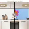 Bloem - Detail - Kleurrijk keuken achterwand 2 middel -voor-na2_NL