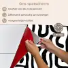 Modern - Lijnen - Zwart keuken achterwand spatscherm klein 900 -spatscherm_NL