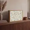 Mozaïek - Stenen - Beige Light Box met batterij (Wandlamp) middel 907 -sfeer2
