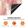 Penseelstrepen - Verweerd - Roze Inductie beschermer vinyl 3mm klein 276 -zzzzzzz-td-onderkant