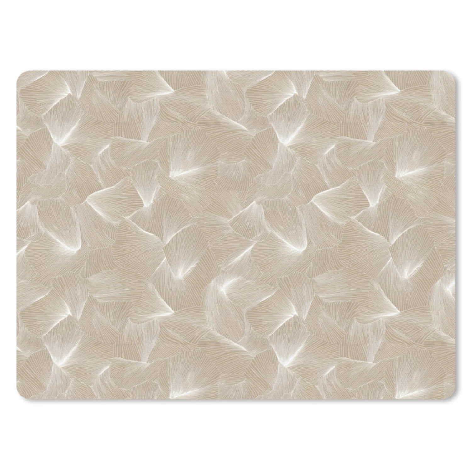 Organisch - Textuur - Beige muismat rubber klein 262 -3d