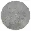 Patronen - Beton - Oud Wandcirkel plexiglas klein 852 -3d