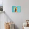 Papegaai - Koksmuts - Quote - Neon tuinposter los doek klein -sfeer8