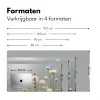 Strobloemen - Wit - Daglicht Muismat XXL klein -sfeer5