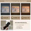 Ijsbeer - Sneeuw - Zonsopgang Light Box met batterij (Wandlamp kind) middel -USP_lichtkleurNL