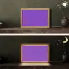 See the good - Oranje - Paars Light Box met kabel (Tafellamp) klein -sfeer3